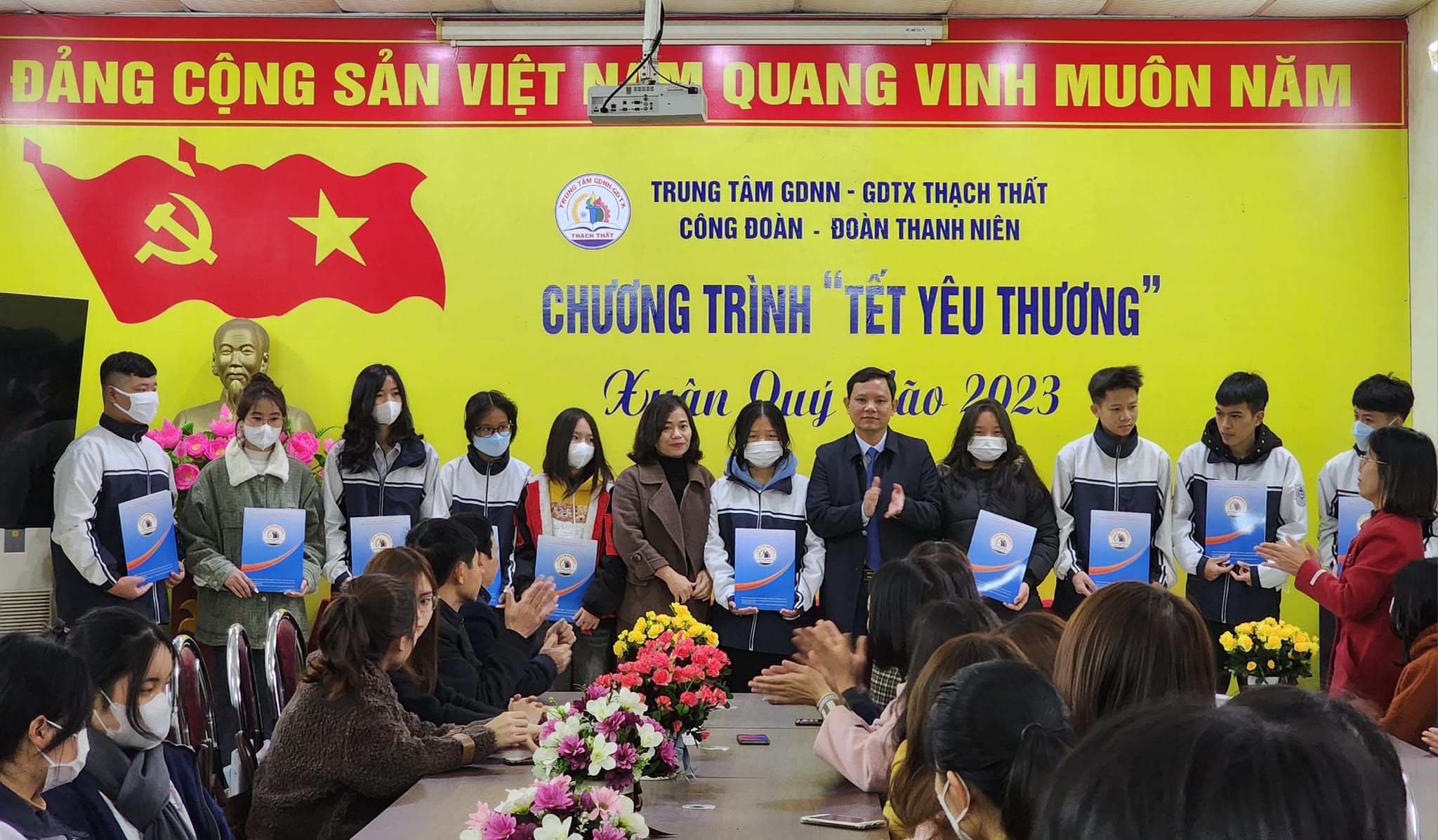 THƯ CẢM ƠN CHƯƠNG TRÌNH TẾT YÊU THƯƠNG XUÂN QUÝ MÃO 2023 